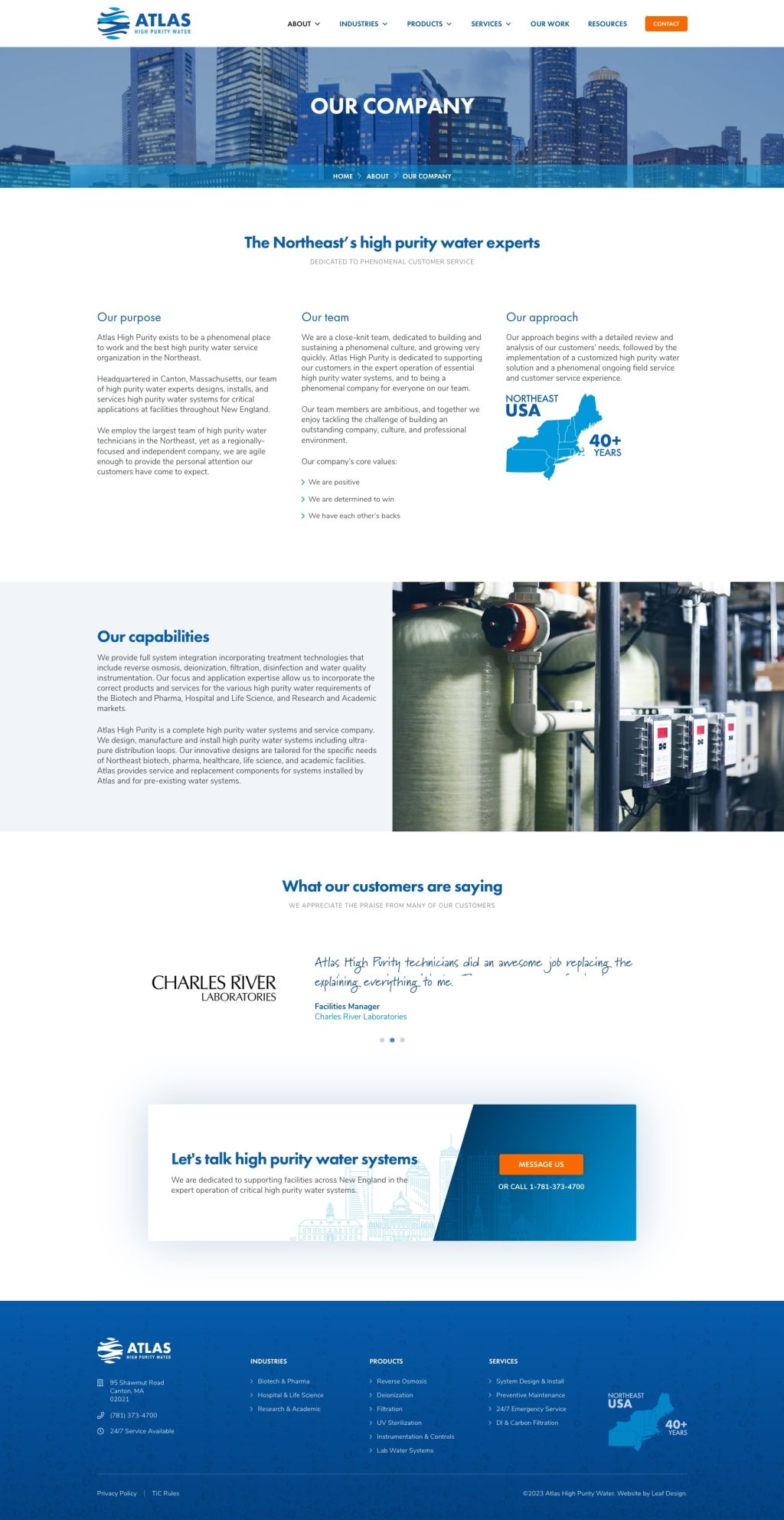 Screenshot of Companyweb page